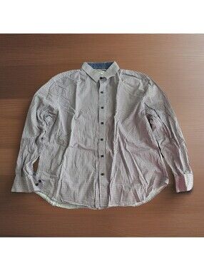Jos A Bank Tailored Fit Cotton Button Down Shirt Size XL